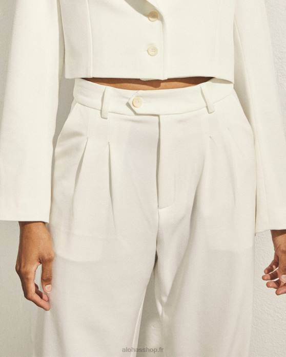 femmes Ivoire P64N736 Alohas protagoniste - pantalon crème