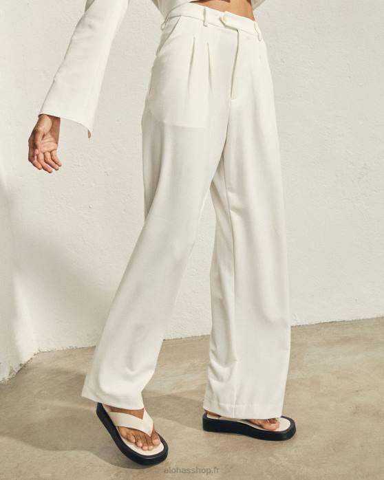 femmes Ivoire P64N736 Alohas protagoniste - pantalon crème