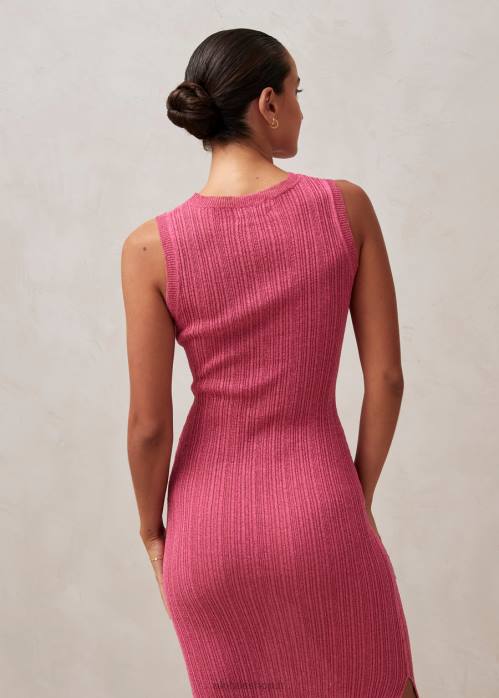 femmes magenta scintillant P64N615 Alohas breezy glim - robe en maille rose