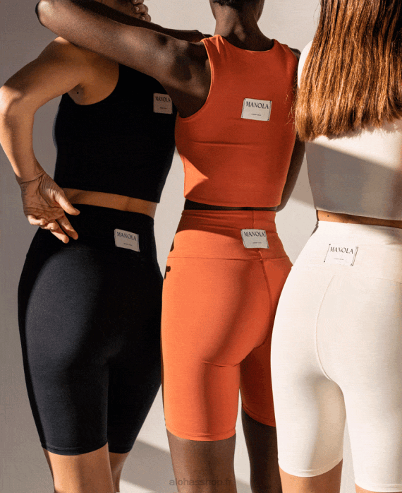 femmesP64N639 Alohas core - short en éconyl blanc