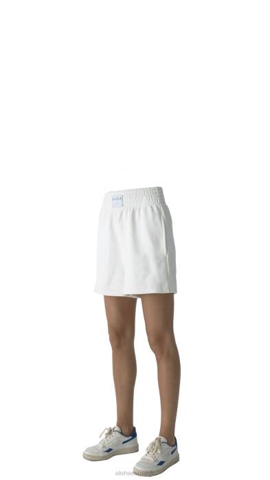 femmesP64N776 Alohas rocky - short en coton blanc