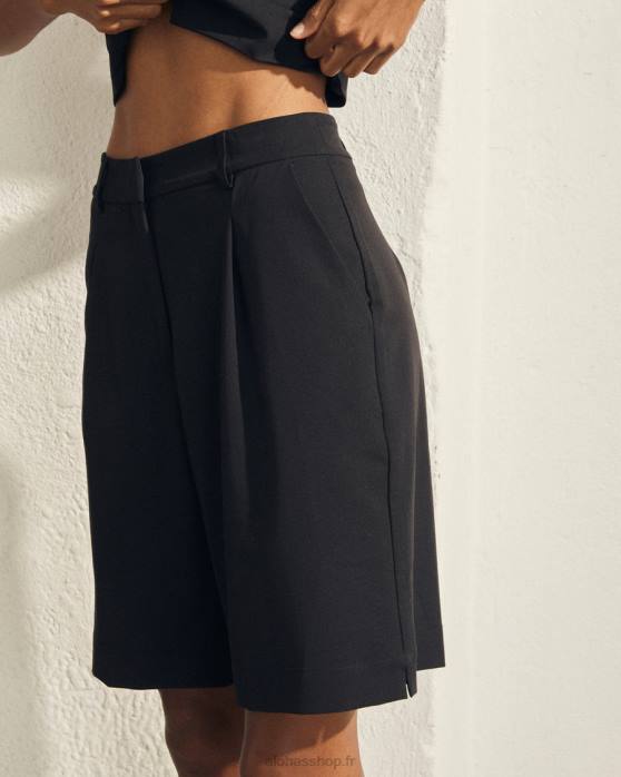 femmes noir P64N715 Alohas zeste - short noir