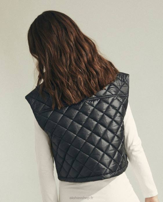 femmesP64N884 Alohas jazz - doudoune noire